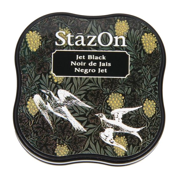 Stempelkissen - midi "StazOn - Permanent" (31/jet black) von Tsukineko