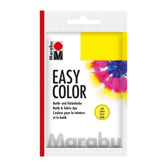 Marabu Teinture textile et batik "Easy Color" 25 g (020/jaune)