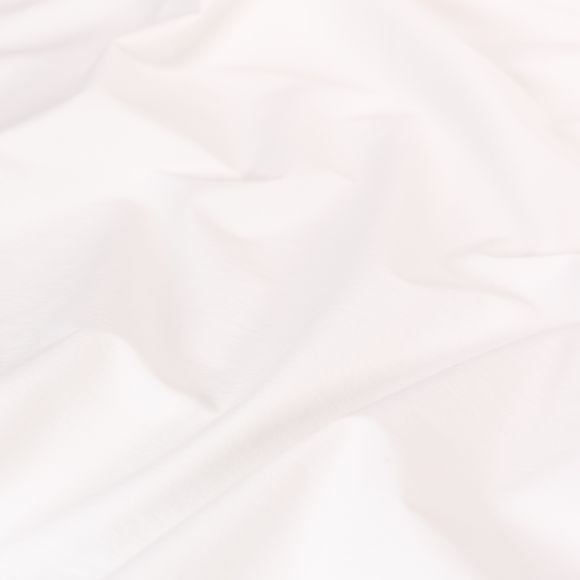 Popeline coton stretch "Paper Touch" (offwhite)