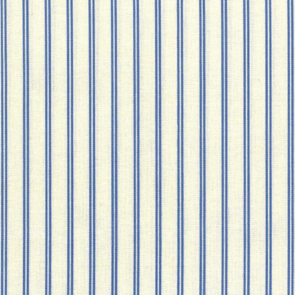 AU Maison - Toile cirée "Ribbons-Soft Blue" (crème-bleu)