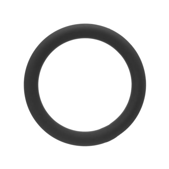 O-Ring Metall - matt beschichtet "Fashion" Ø 25 mm (schwarz)