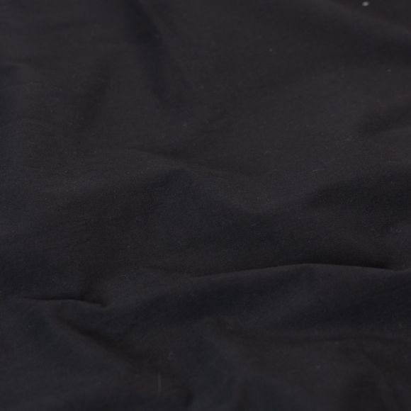 Popeline coton stretch "Paper Touch" (noir)