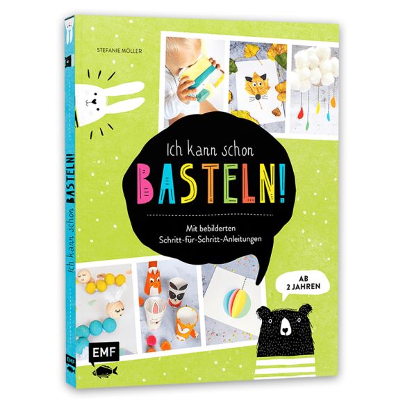 Buch - "Ich kann schon basteln! Das Bastelbuch für Kinder ab 2 J." von S.Möller