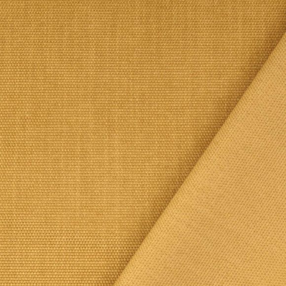 Deko-/Polsterstoff "Velvet/Chenille Milano" (senfgelb meliert)