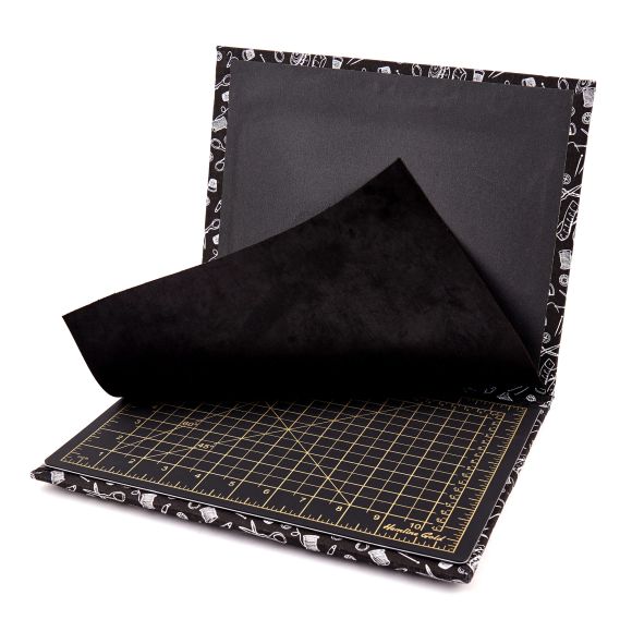 Quilters Multi-Mat avec tapis de découpe 45 x 30 cm (noir) de Hemline Gold