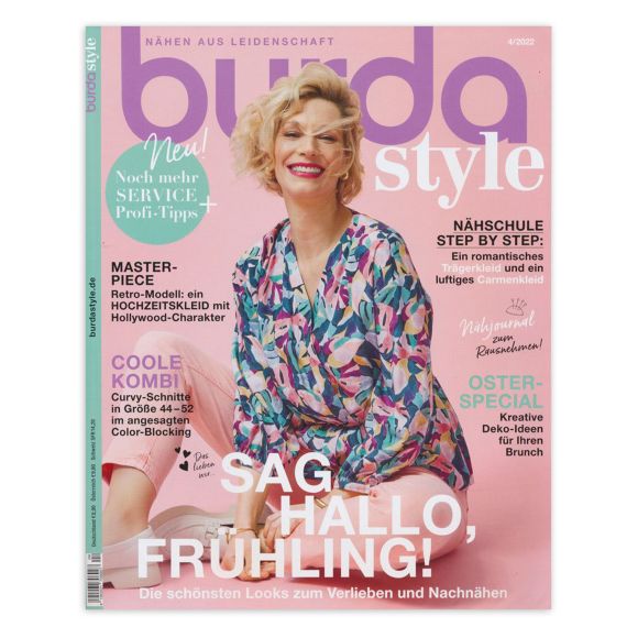 burda style Magazin - 04/2022 Ausgabe April (en allemand)