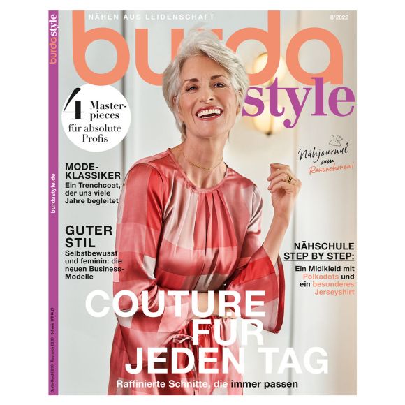 burda style Magazin - 08/2022 Ausgabe August (en allemand)