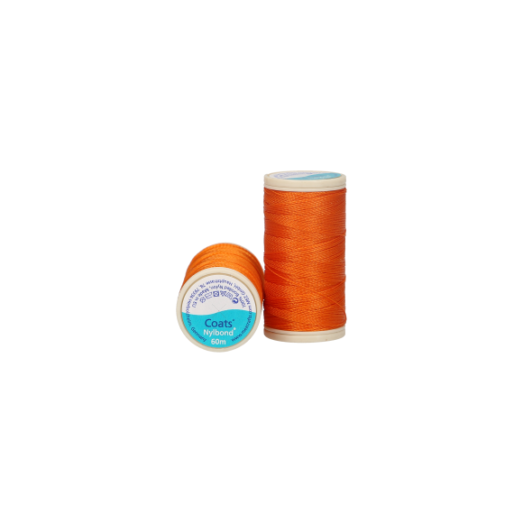 Fil à coudre "Nylbond" - bobine à 60 m (08783/orange) de COATS