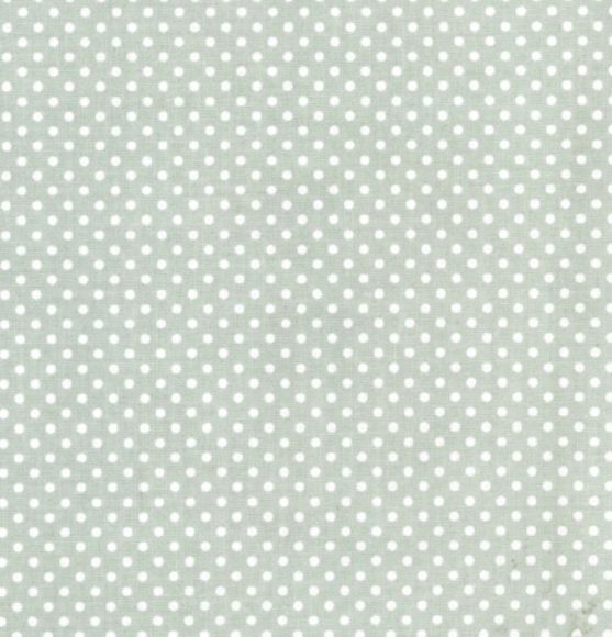 95 cm Coupon // AU Maison Wachstuch "Dots-Verte" (pastellgrün)