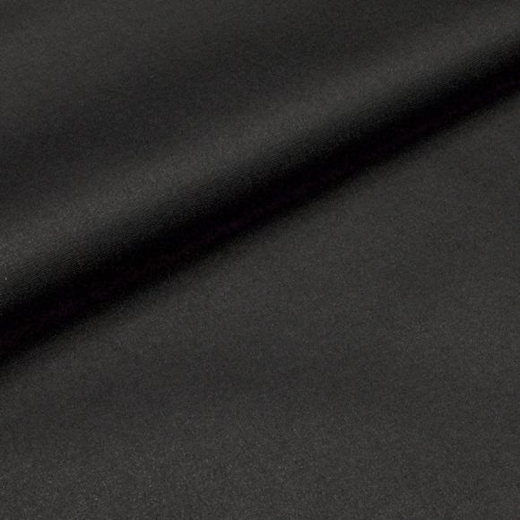 Wachstuch - Baumwolle beschichtet "Teflon" (schwarz)