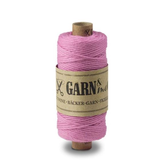 Ficelle Bakers Twine  "uni" (rose)