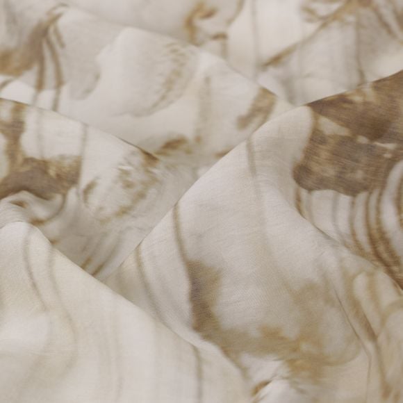 Tencel/Nylon "Blurry Silky Touch" (beige/braun)