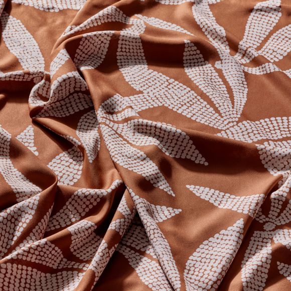 Viscose Ecovero "Kaola - pecan pie" (noisette) de ATELIER BRUNETTE