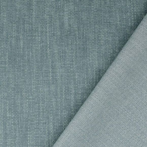 Deko-/Polsterstoff "Velvet/Chenille Milano" (seeblau meliert)