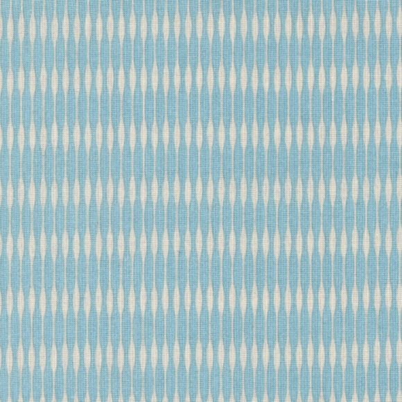 AU Maison Baumwolle "Groove-Mint" (offwhite/hellblau)