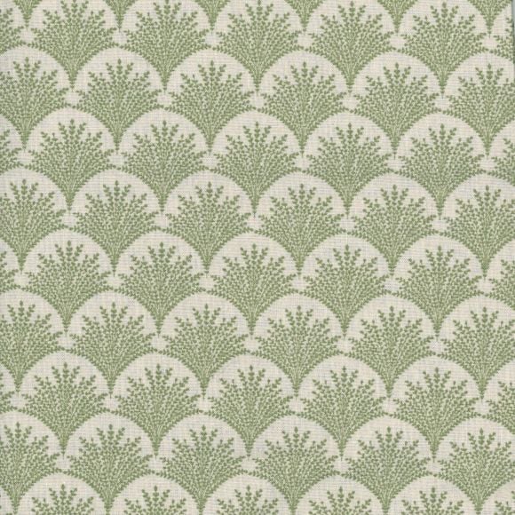AU Maison Baumwolle "Flourish-Sage" (offwhite-salbei)