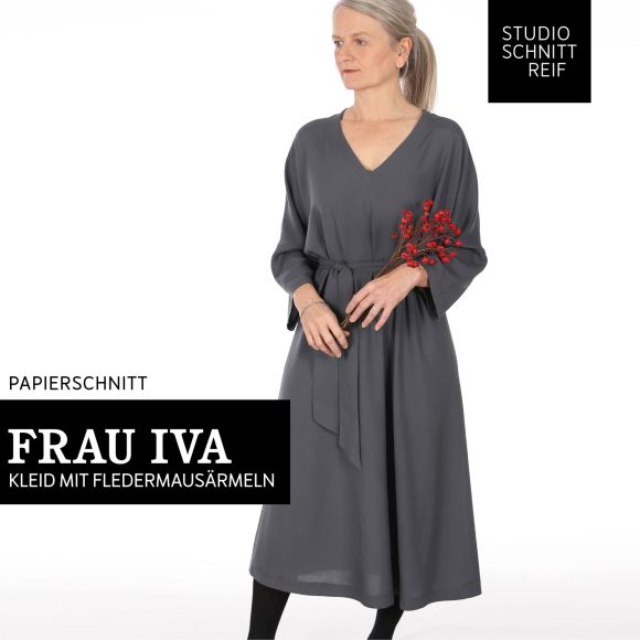 Schnittmuster - Damen Kleid "Frau Iva" (Gr. XS-XXL) von STUDIO SCHNITTREIF
