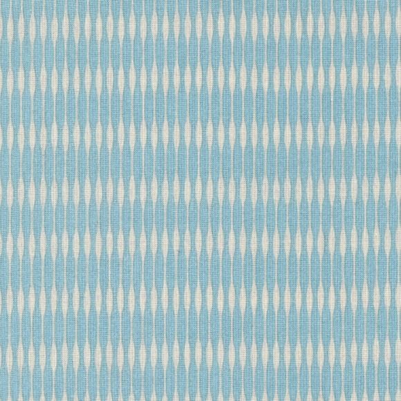 AU Maison Wachstuch "Groove-Mint" (offwhite/hellblau)