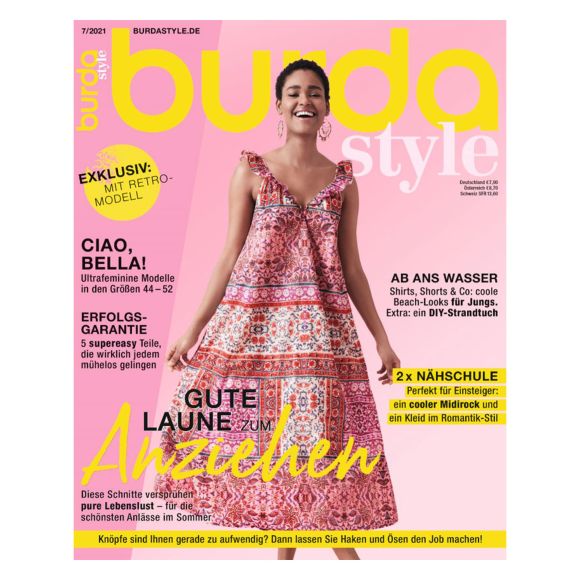 burda style Magazin - 07/2021 Ausgabe Juli