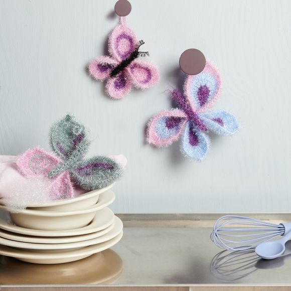 Kit de crochet - Rico Creative Bubble "papillon" (xyz)