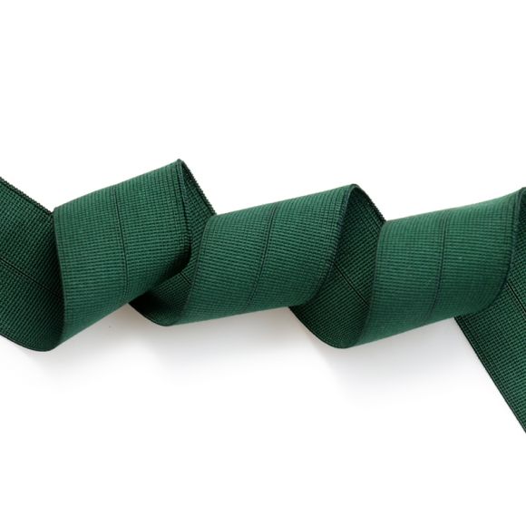 Einfassband - elastisch 30 mm (dunkelgrün)
