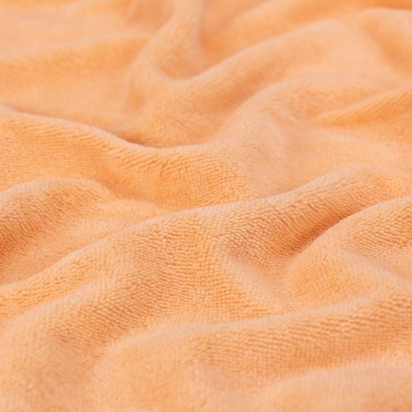 Frottee Bambus/Baumwolle - uni "Wellness" (apricot)