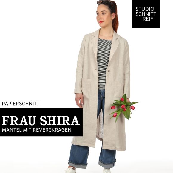 Patron - Manteau pour femme "Frau Shira" (XS-XXL) de STUDIO SCHNITTREIF (allemand)