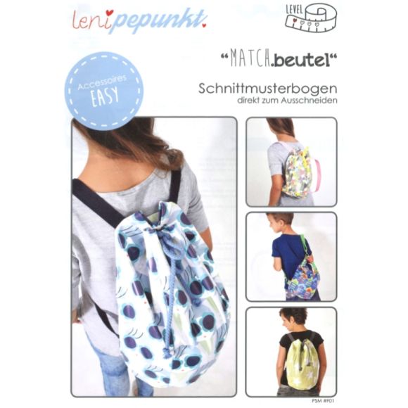 Patron - sac "MATCH.beutel" de leni pepunkt. (en allemand)