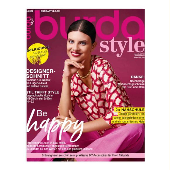 burda style Magazin - 01/2022 Ausgabe Januar (en allemand)