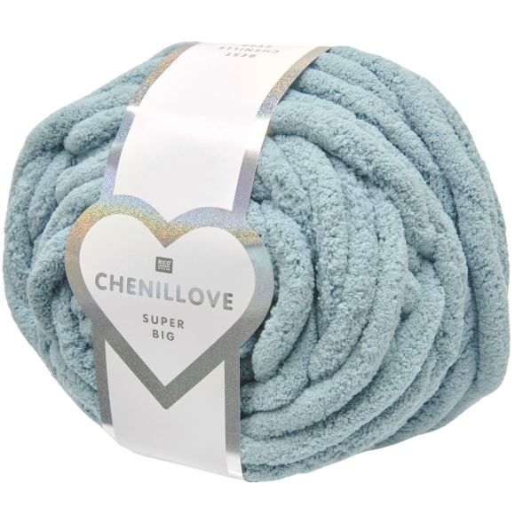 Chenille-Wolle XXL - Rico Creative Chenillove Super Big (aqua)