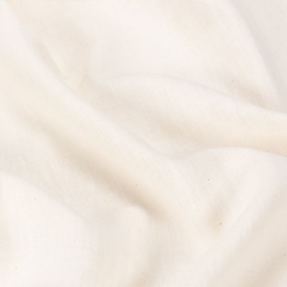 Leinenstoff "light - natural washed" (rohweiss)