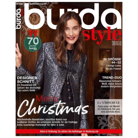 burda style Magazin - 12/2020 Ausgabe Dezember (en allemand)