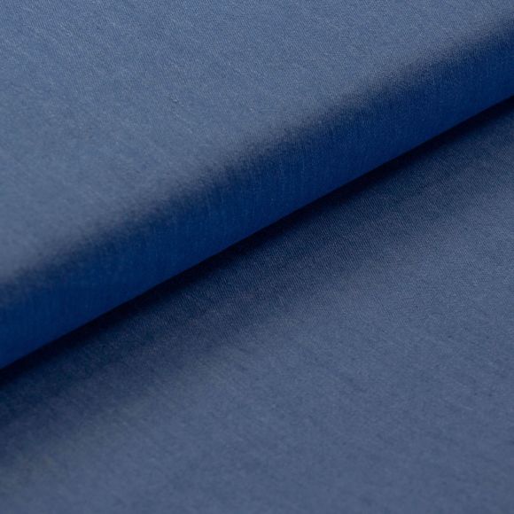 Tissu jean en coton "Stretch - Recycling" (bleu jean clair)