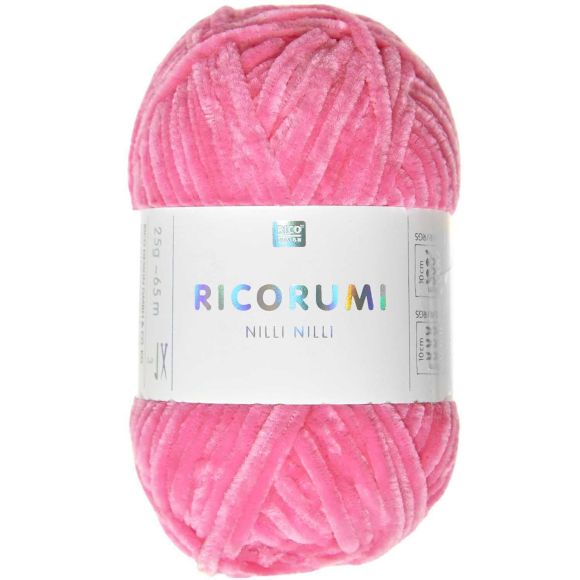 Laine pour amigurumi - Rico Creative Ricorumi Nilli Nilli (rose fluo)