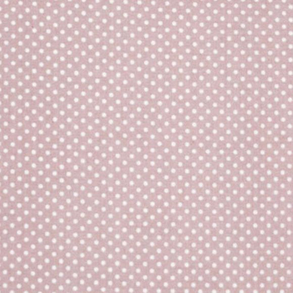 AU Maison Wachstuch "Dots-Lavender" (altrosa)