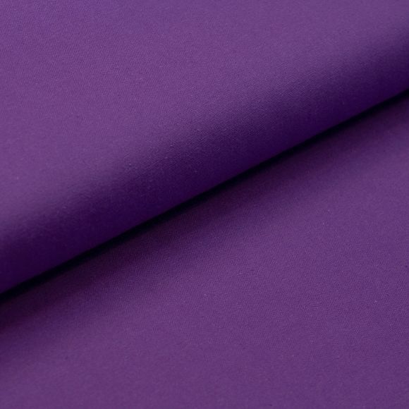 Coton uni "Sergé" (violet)