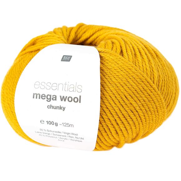 Wolle - Rico Essentials Mega Wool chunky (senf)