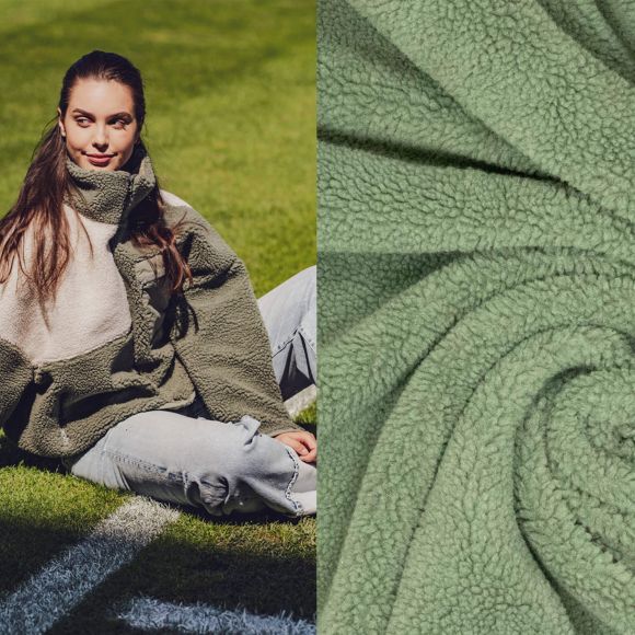 Teddyplüsch "uni - Raya Fibre Mood" (altmint)