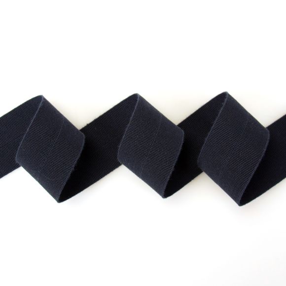 Einfassband - elastisch 30 mm (marineblau)