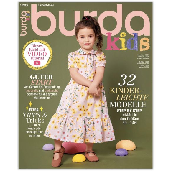 Magazine burda kids - 01/2024 (en allemand)