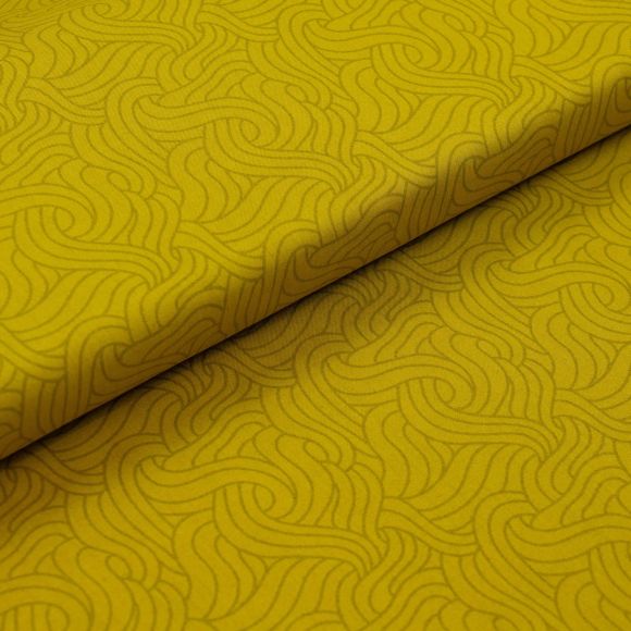 Coton "Basic Strands" (curry-olive clair) de Felicity Fabrics