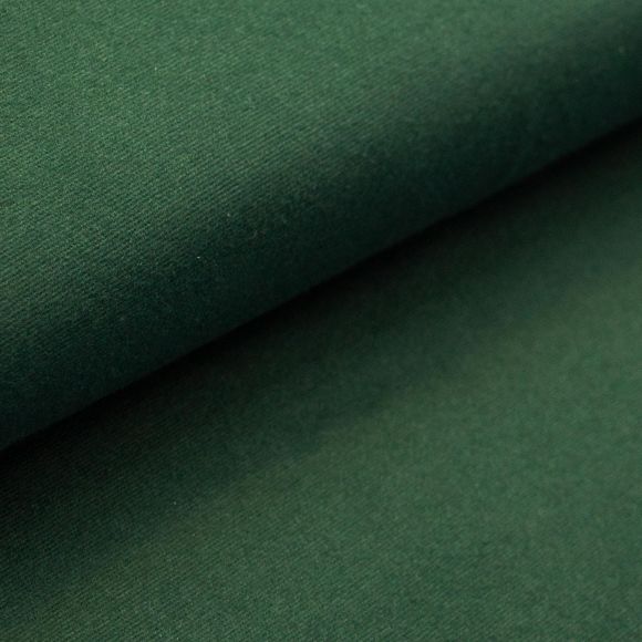 Flanelle de coton "uni" (vert foncé)