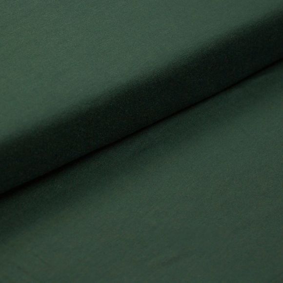 Jersey de modal Tencel "uni" (vert foncé)