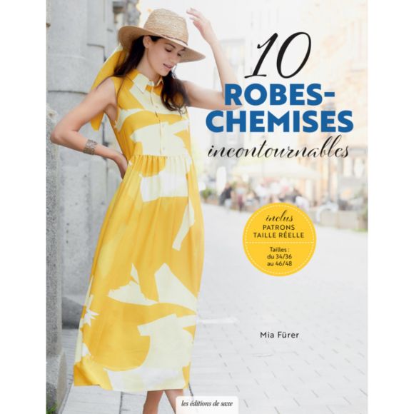Buch - "10 robes-chemises incontournables" von Mia Fürer (französisch)