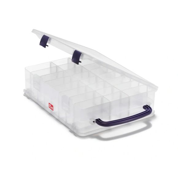 PRYM Garnrollenbox (transparent-violett) 612730