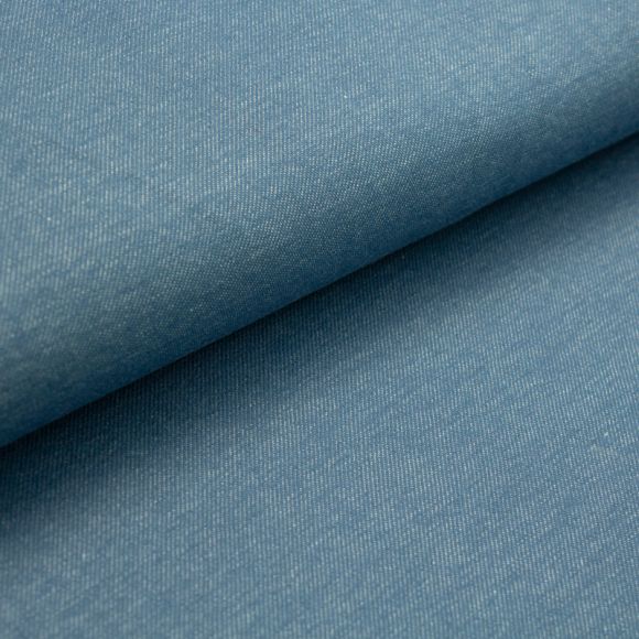 Jersey Bio-Baumwolle "Jeans" (jeansblau) von C. PAULI