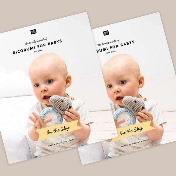 Magazine "Creative Ricorumi for Babys - In the Sky" de RICO DESIGN (français/allemand)