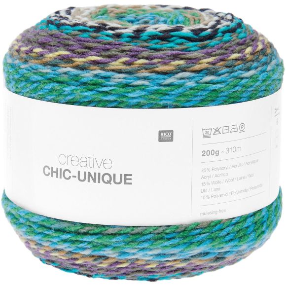 Wolle - Rico Creative Chic-Unique (ivies)