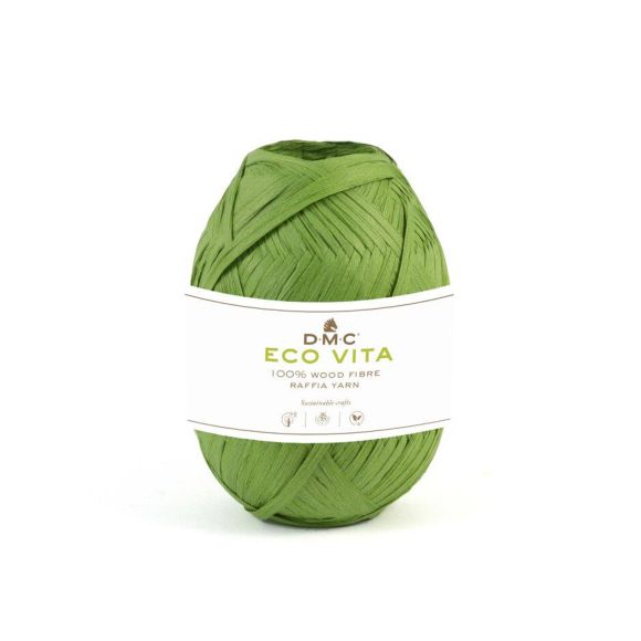 DMC - Fil Raphia "Eco Vita Raffia" (08/vert)