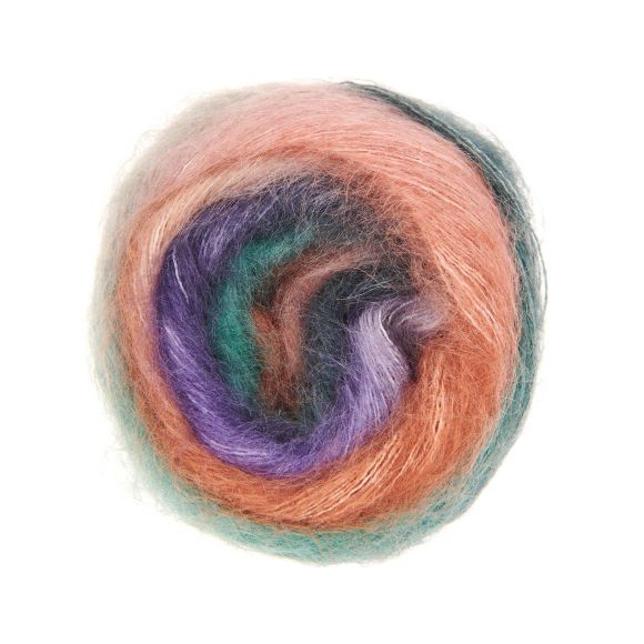 Mohairwolle - Rico Essentials Super Kid Mohair Silk Print (autumn)